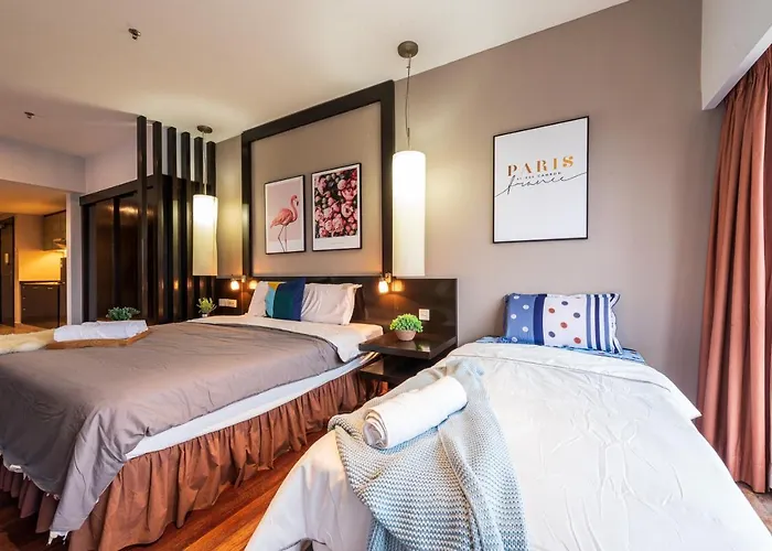 Sunway Resort Suites @Cozy Studio With Lagoon View